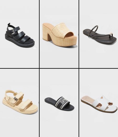 Trendy sandals for spring and summer under $30! 

#LTKover40 #LTKsalealert #LTKswim