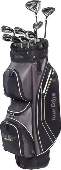 Tour Edge Varsity TE-200 11-Piece Stand Bag Complete Set | Golf Galaxy