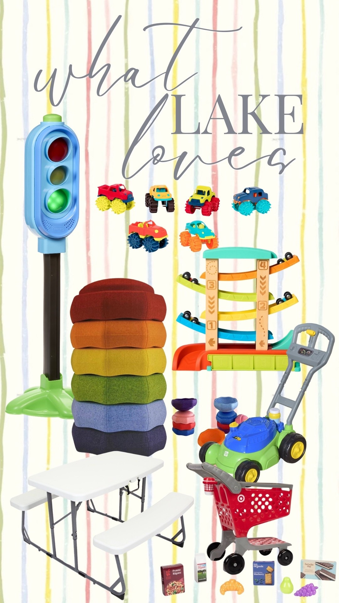 Lake’s current favorite toys