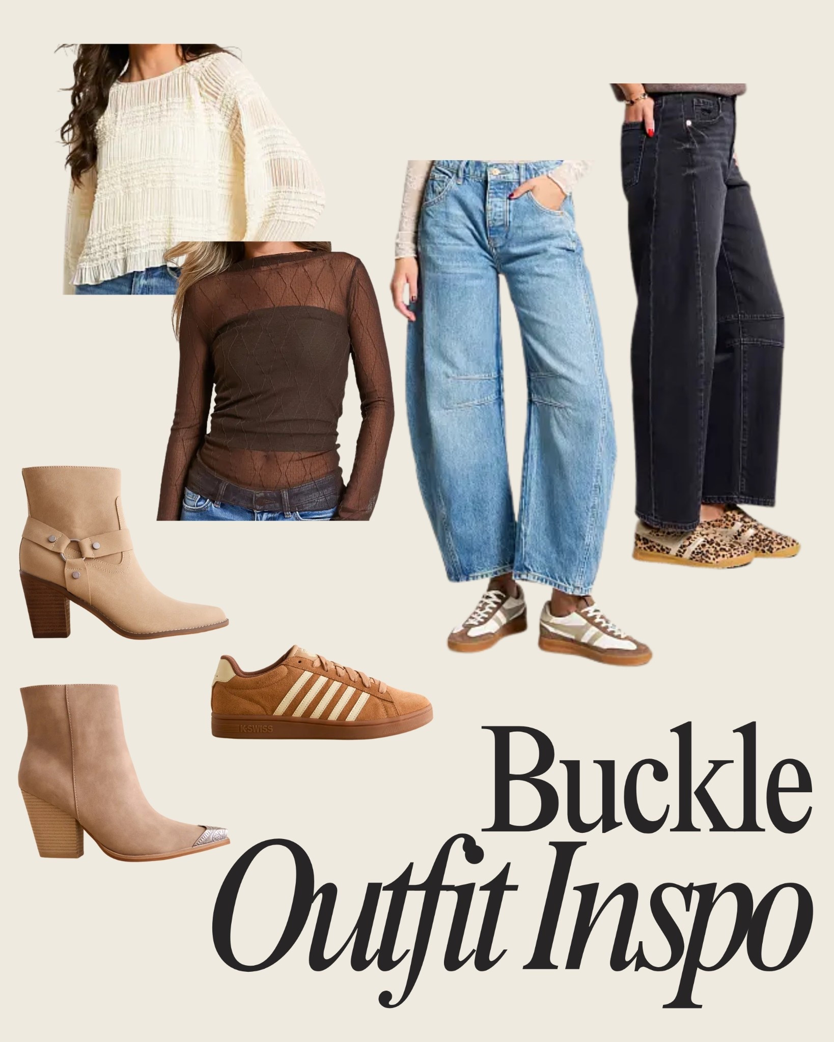 From Buckle 🤎 western-inspired staples, broken-in denim, and an easy outfit that just works. Linked the full look on LTK. #fromthebuckle #bucklestyle #westerninspired

#LTKootd #LTKGiftGuide #LTKSeasonal