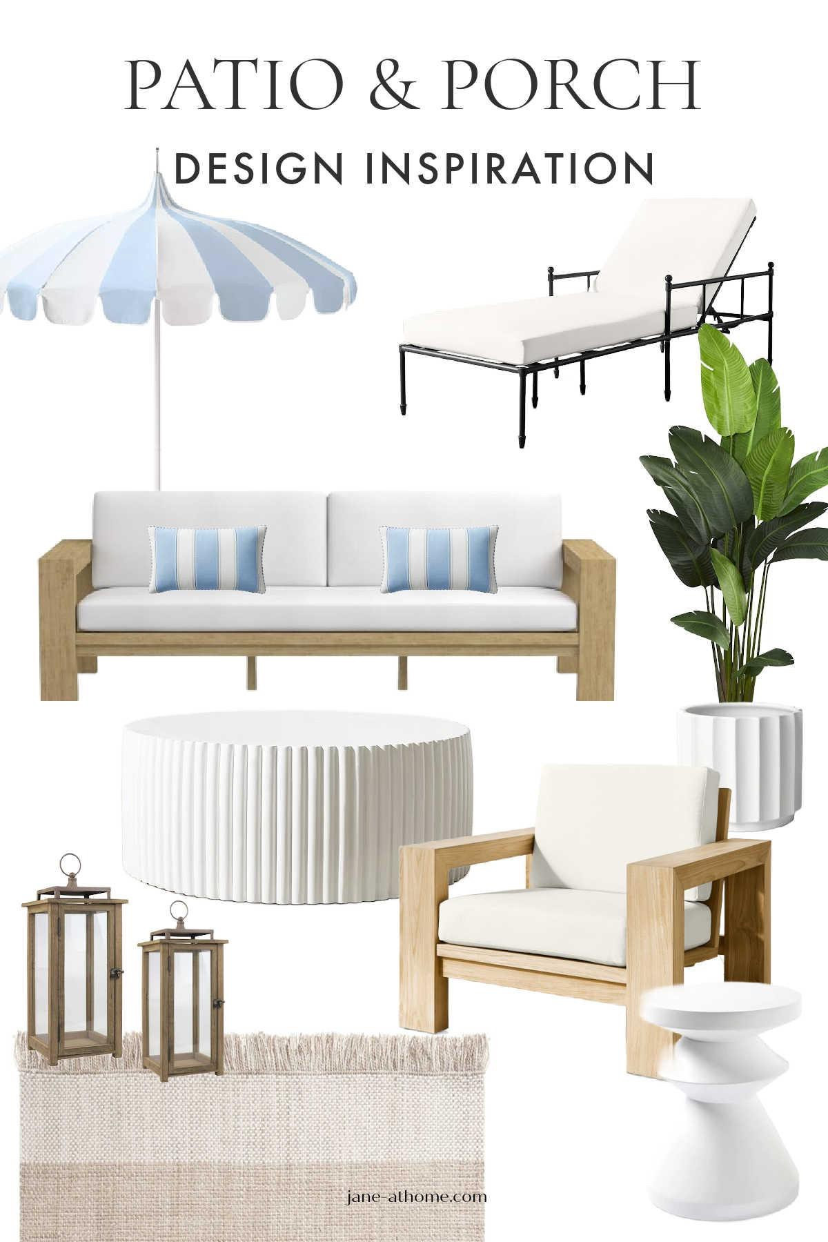 Beautiful patio and porch decor inspiration, with outdoor furniture, rugs, coffee table, planters, umbrella, side table, outdoor curtains, lanterns, and more! And many of these items are on sale this weekend! 💙



#LTKSaleAlert #LTKHome #LTKStyleTip