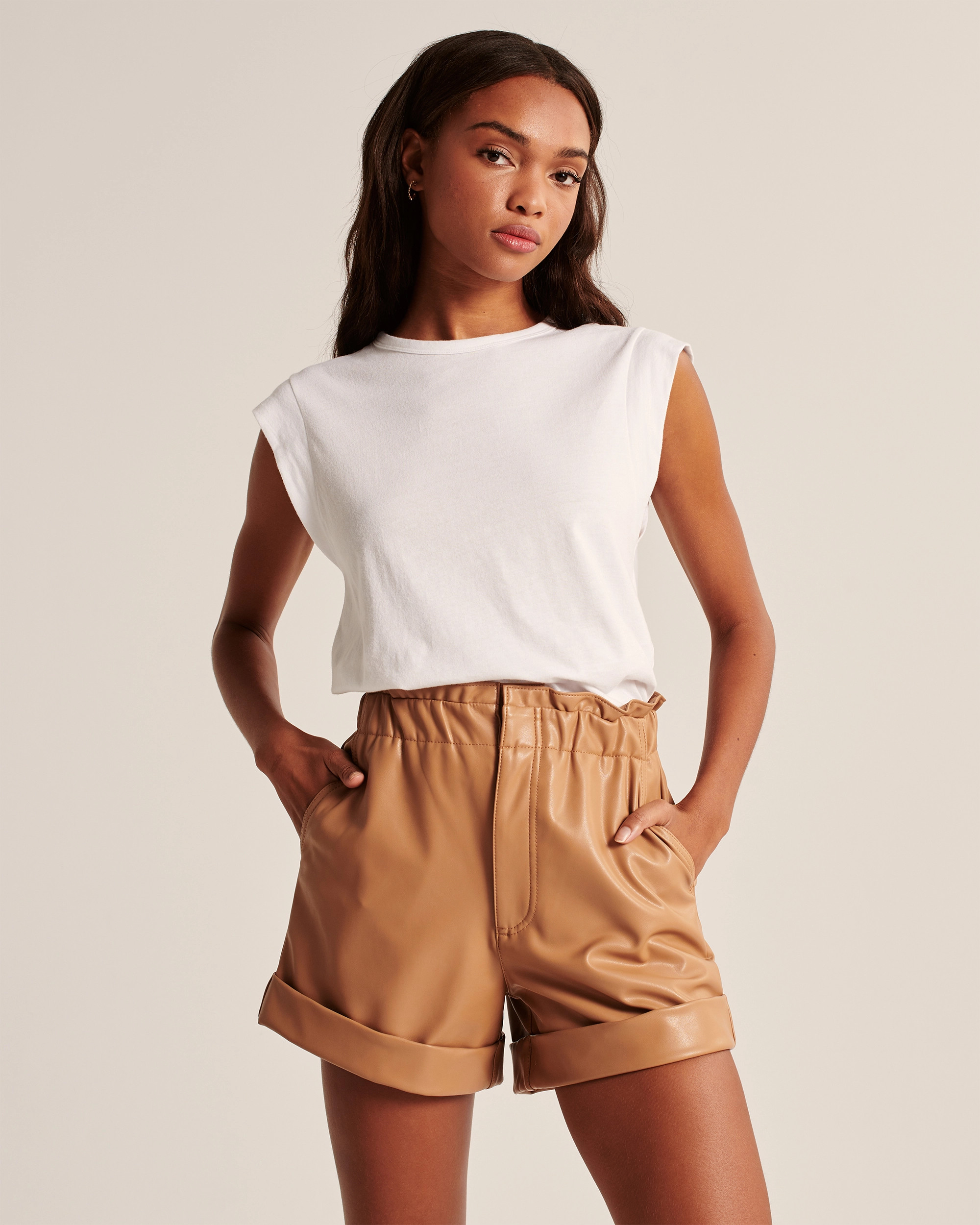 softAF | Online Exclusive
			


  
						Relaxed Cap-Sleeve Tee
					



		
	



	
		Exchange Col... | Abercrombie & Fitch (US)