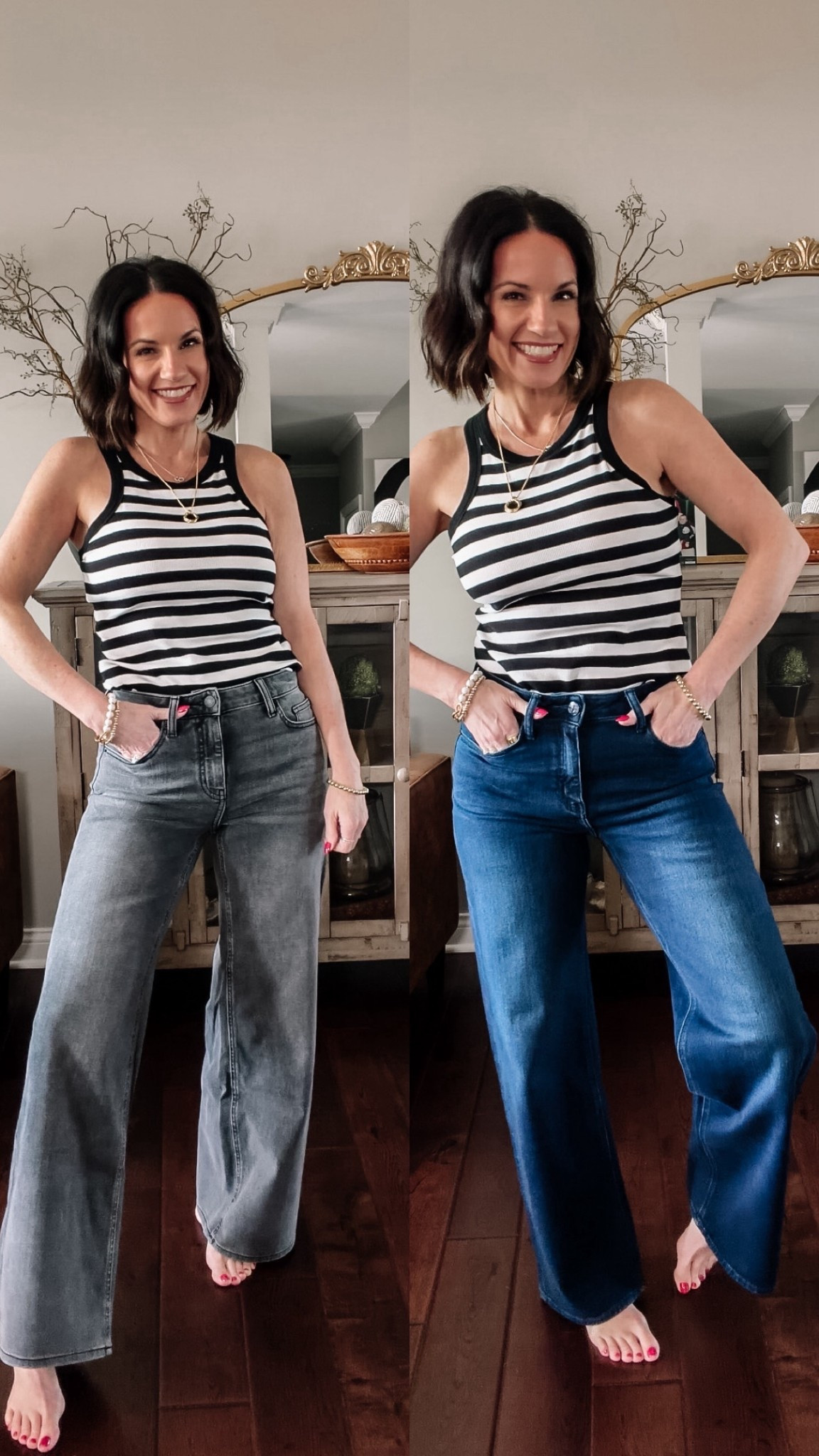 Welcome to your new favorite jeans, ladies 👖The fit and feel are a 20/10⭐️⭐️⭐️⭐️⭐️ and they come in LENGTH OPTIONS 👏🏼👏🏼

Run TTS-wearing 26 30in
@Quince 

#LTKSaleAlert #LTKPetite #LTKootd
