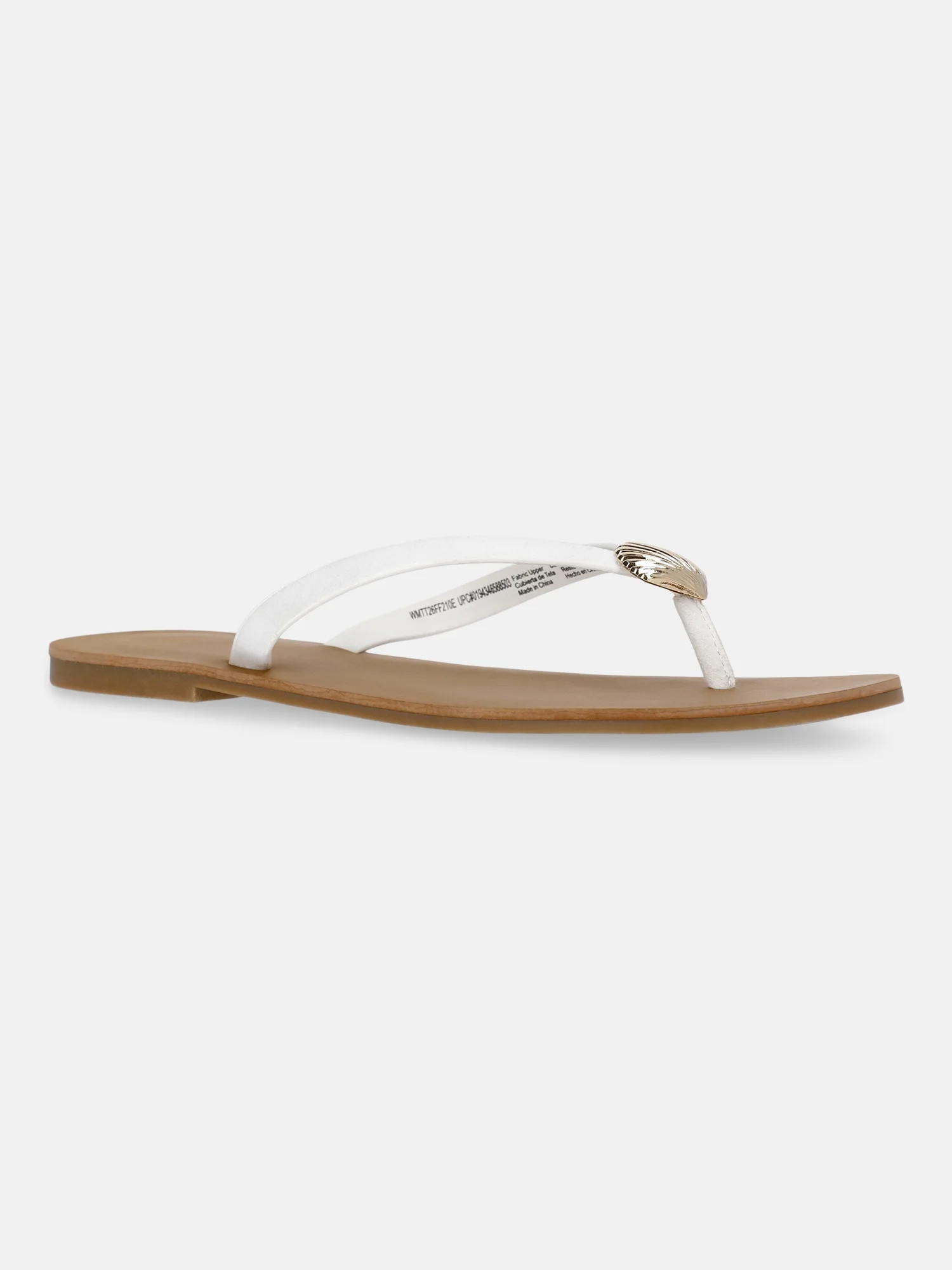 Time and Tru Women's Ornament Thong Sandals | Walmart (US)