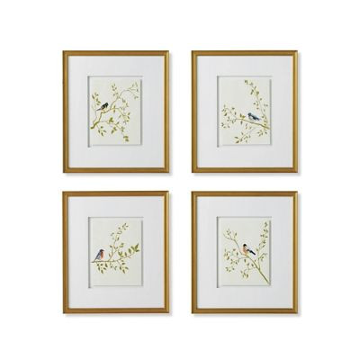 Gilded Birds Giclée Prints | Frontgate