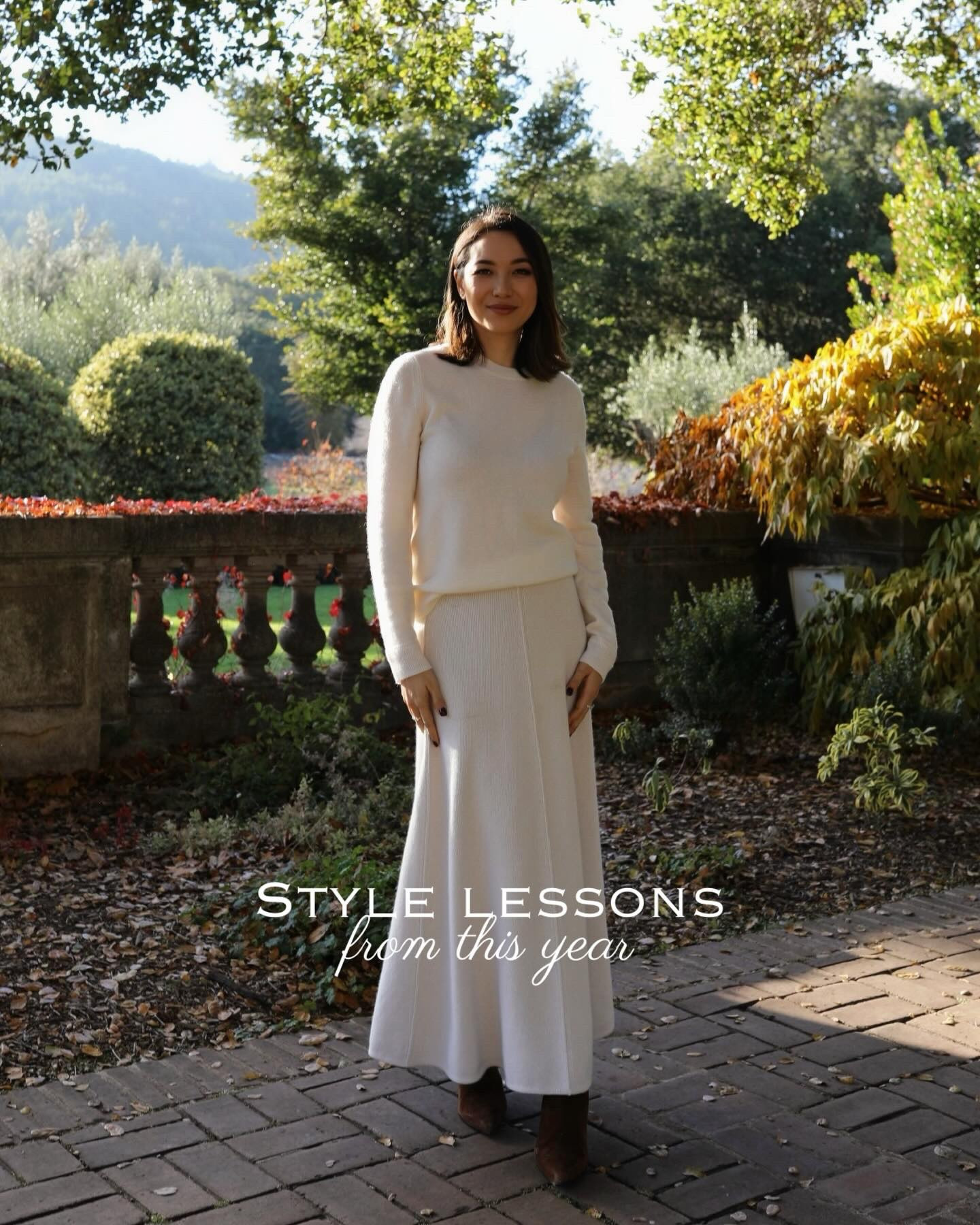 This year’s style lessons (so you don’t have to learn the hard way) 🤍 thank you for following along! Wishing everyone a very happy new year!! ✨

comment LESSONS for my favorite wardrobe staples