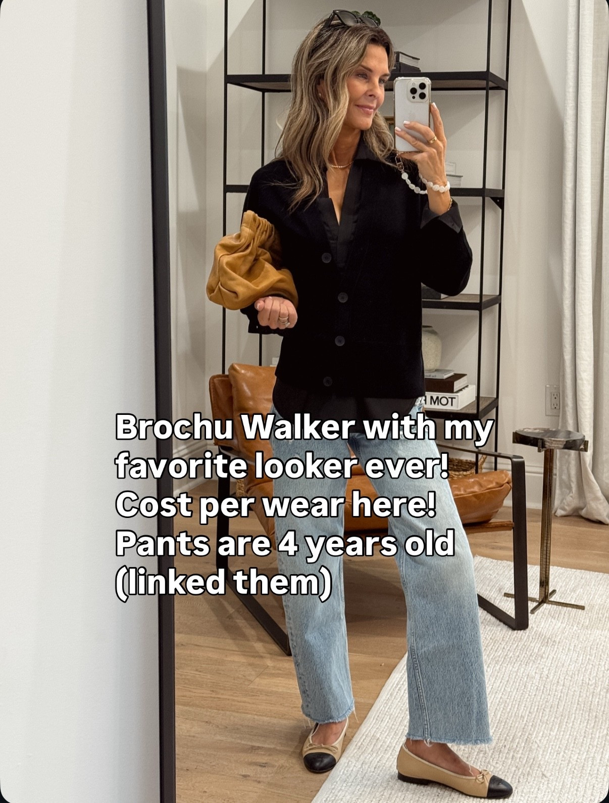 -Brochu Walker looker sz XS 
-favorite worn jeans,  I’m 5’6” 

#LTKOver40 #LTKootd