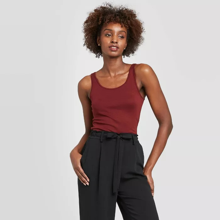 Women's Slim Fit Any Day Tank Top - A New Day™ | Target