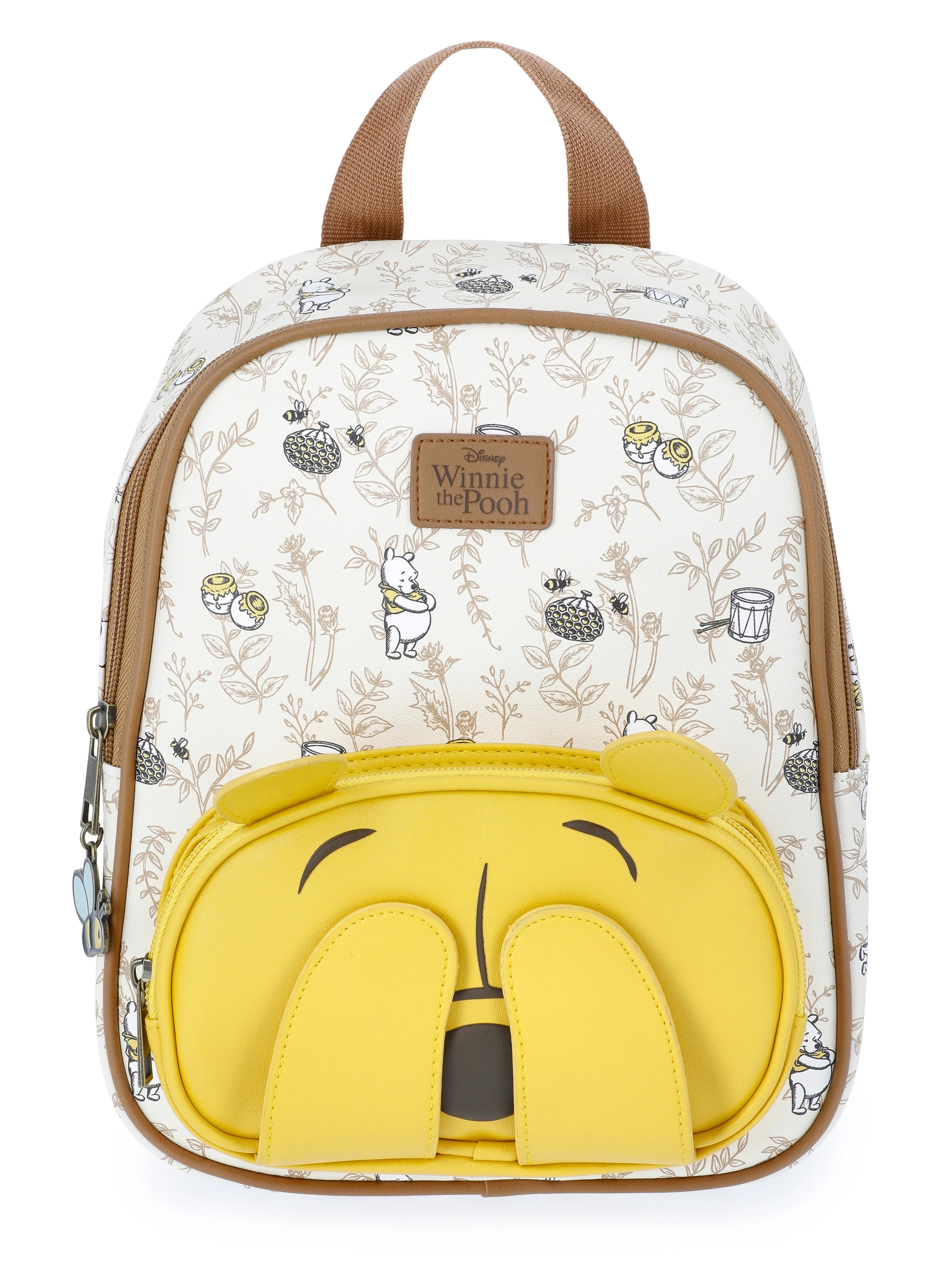 Disney Winnie the Pooh Women's 10.5" Mini Backpack, Tan | Walmart (US)