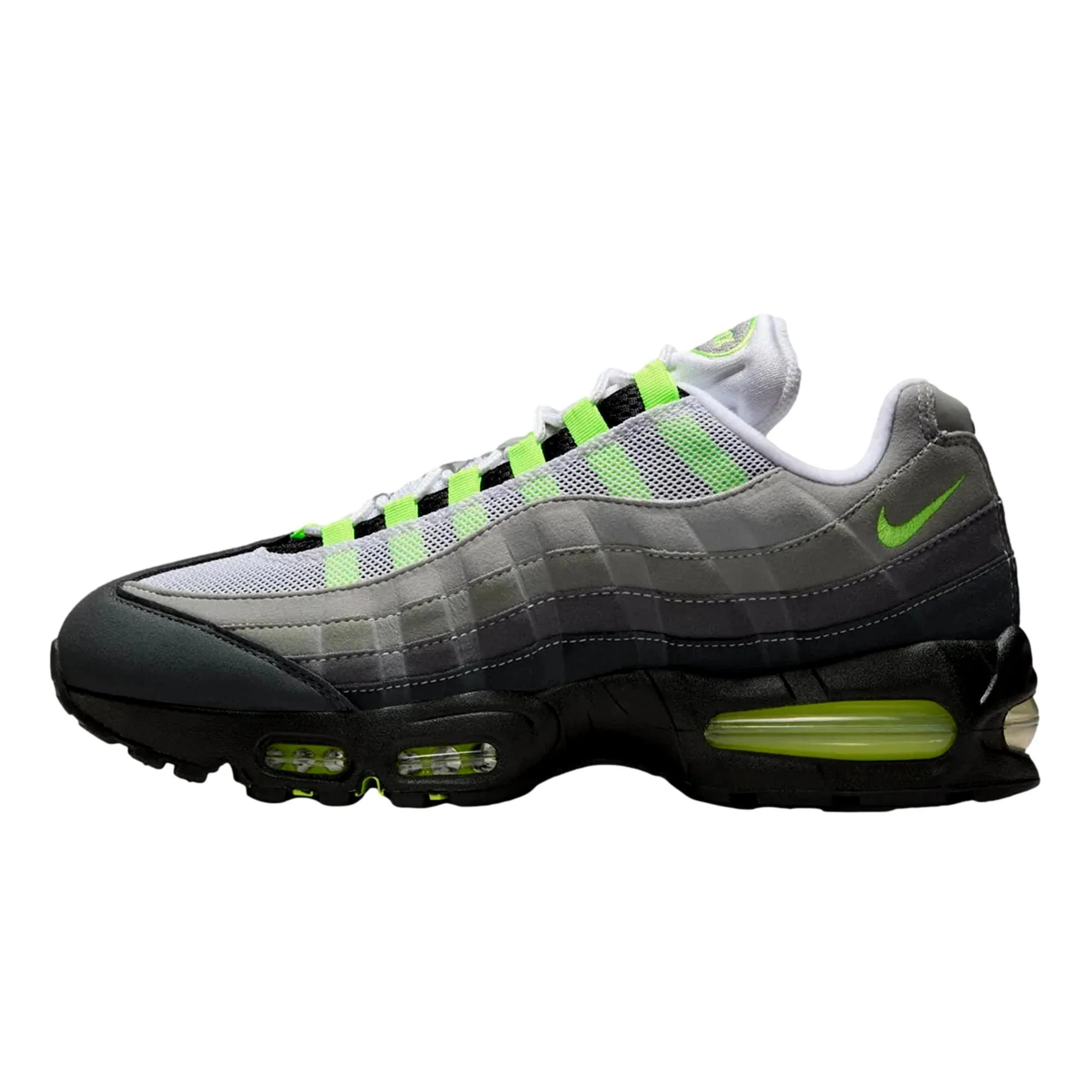 Nike Air Max 95 OG Black / Neon Yellow - Cool Grey HM4740-001 Men's | Shop Simon