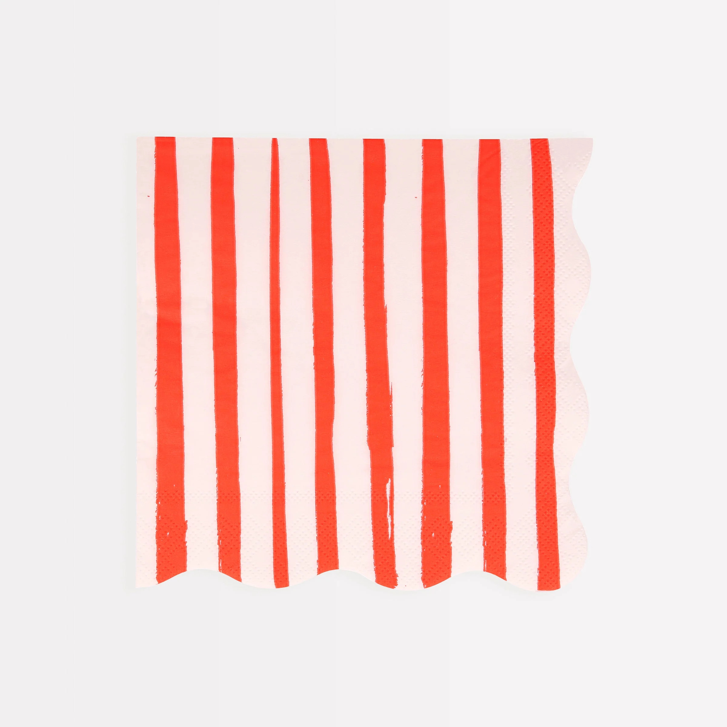 Red Stripe Large Napkins (x 16) | Meri Meri