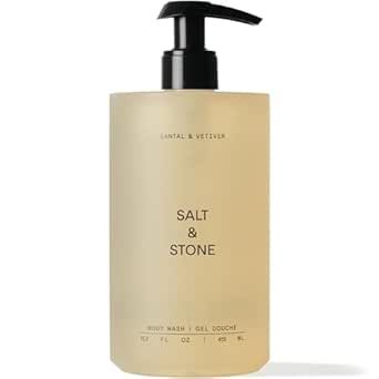 Salt & Stone Antioxidant-Rich Body Wash | Cleanse, Nourish & Soften Skin with Niacinamide & Hyalu... | Amazon (US)