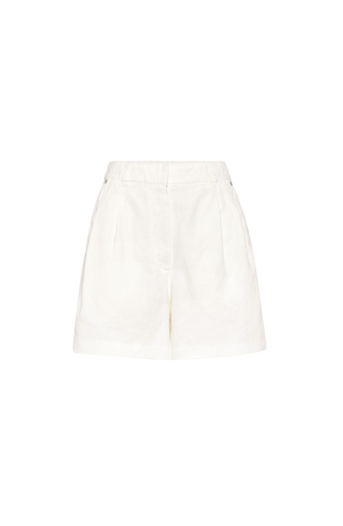 Brunello Cucinelli Baggy shorts with monili in White at Nordstrom, Size 48 It | Nordstrom