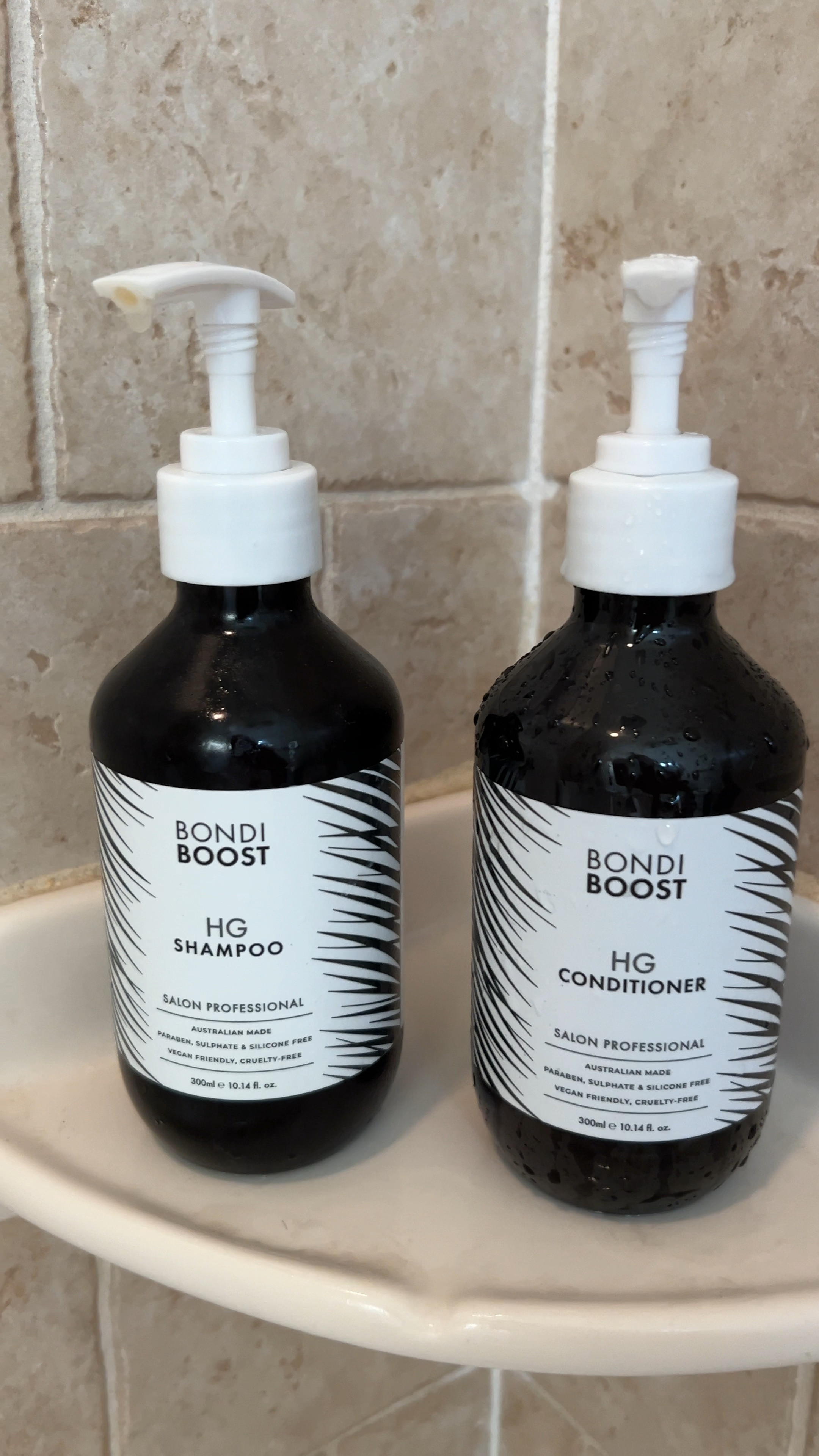 This shampoo and conditioner has been a game changer to help strengthen and lengthen my hair. Been using it 1x a week for a year now. Highly recommend 10/10 

Beaty products you need!! Bondi Boost Essential Kit - For thinning, ageing hair types, Miracle Hair Mask - Salon–level deep conditioning, HG Duo - Anti–hair thinning shampoo + conditioner, Flex + Shine Hairspray

#LTKStyleTip #LTKBeauty #LTKVideo