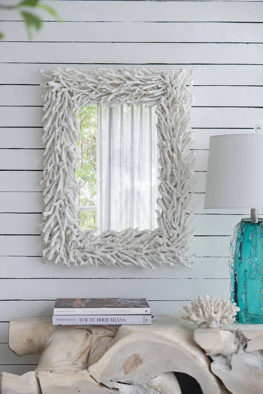 Grenada Rattan, Plywood Flat Wall Mirror | Wayfair North America