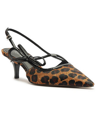 Women's Tessa Mid Stiletto Pointy Toe Pumps | Macy's