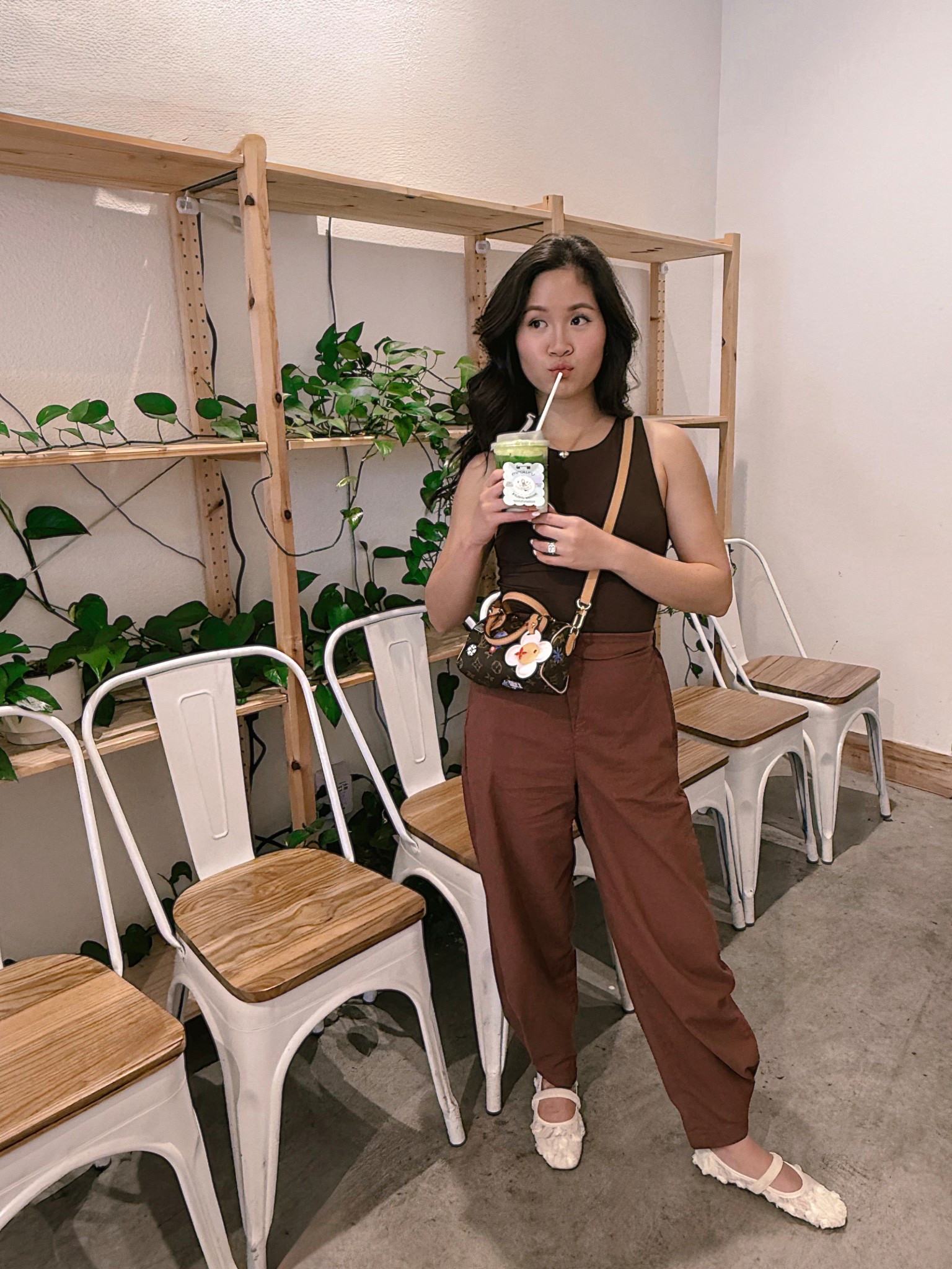 Extra aura points because this full brown neutral outfit eats 🤗🥰 

#LTKdayinmylife #LTKFestival #LTKgrwm