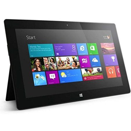 Microsoft Surface Tablet Computer, 1.30 GHz , 2GB DDR3 RAM, 32GB SSD Hard Drive, Windows 10 Home 64  | Walmart (US)