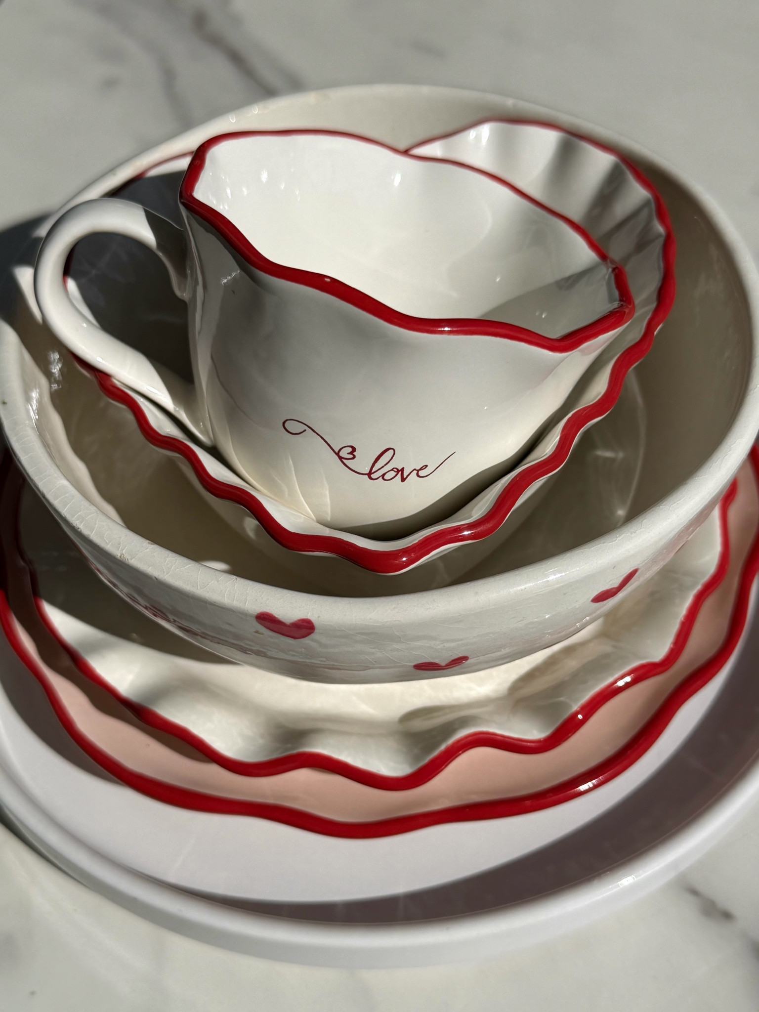 Valentine’s Day plateware!!! 

#LTKValentine #LTKHome