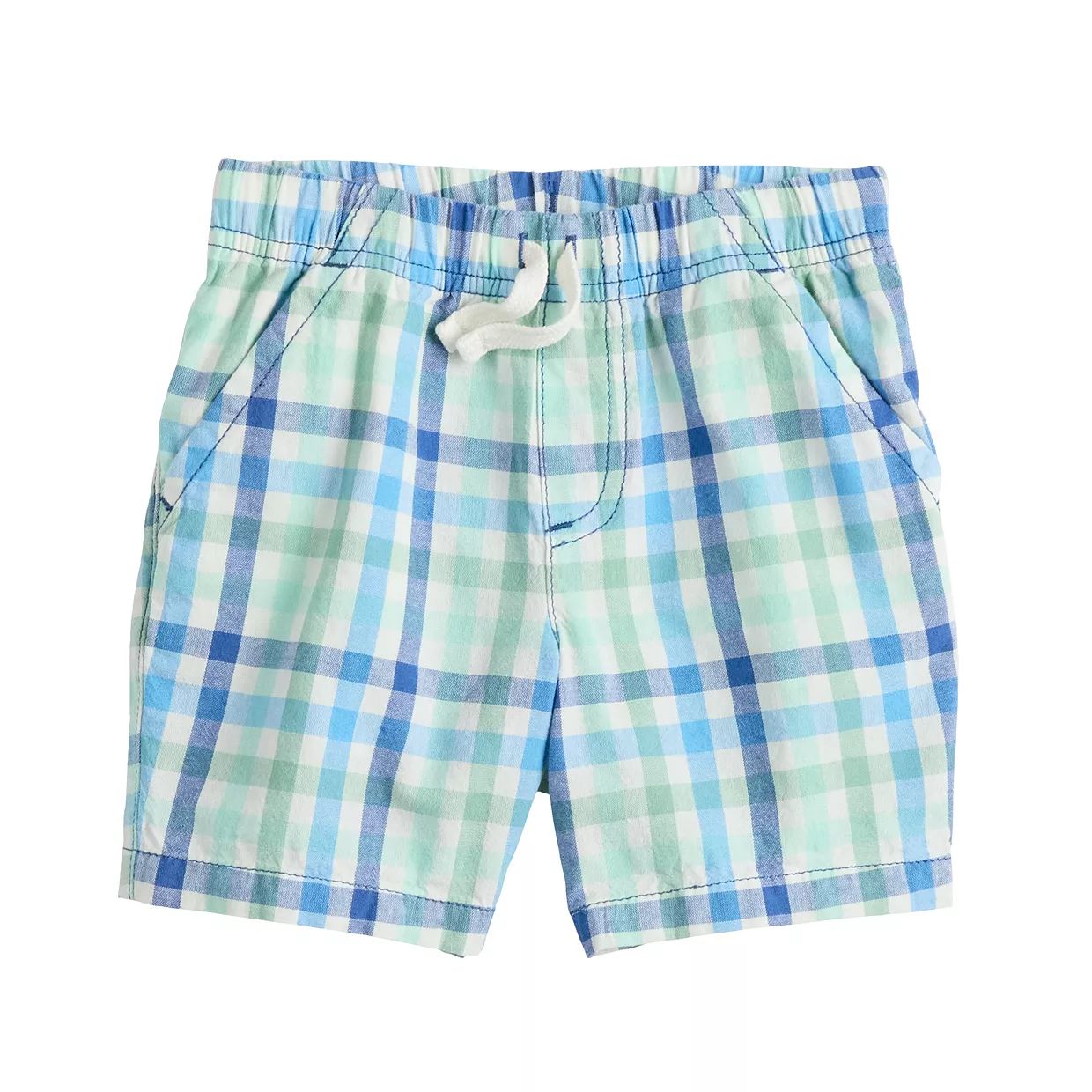 Baby & Toddler Boy Jumping Beans® Plaid Canvas Shorts | Kohl's