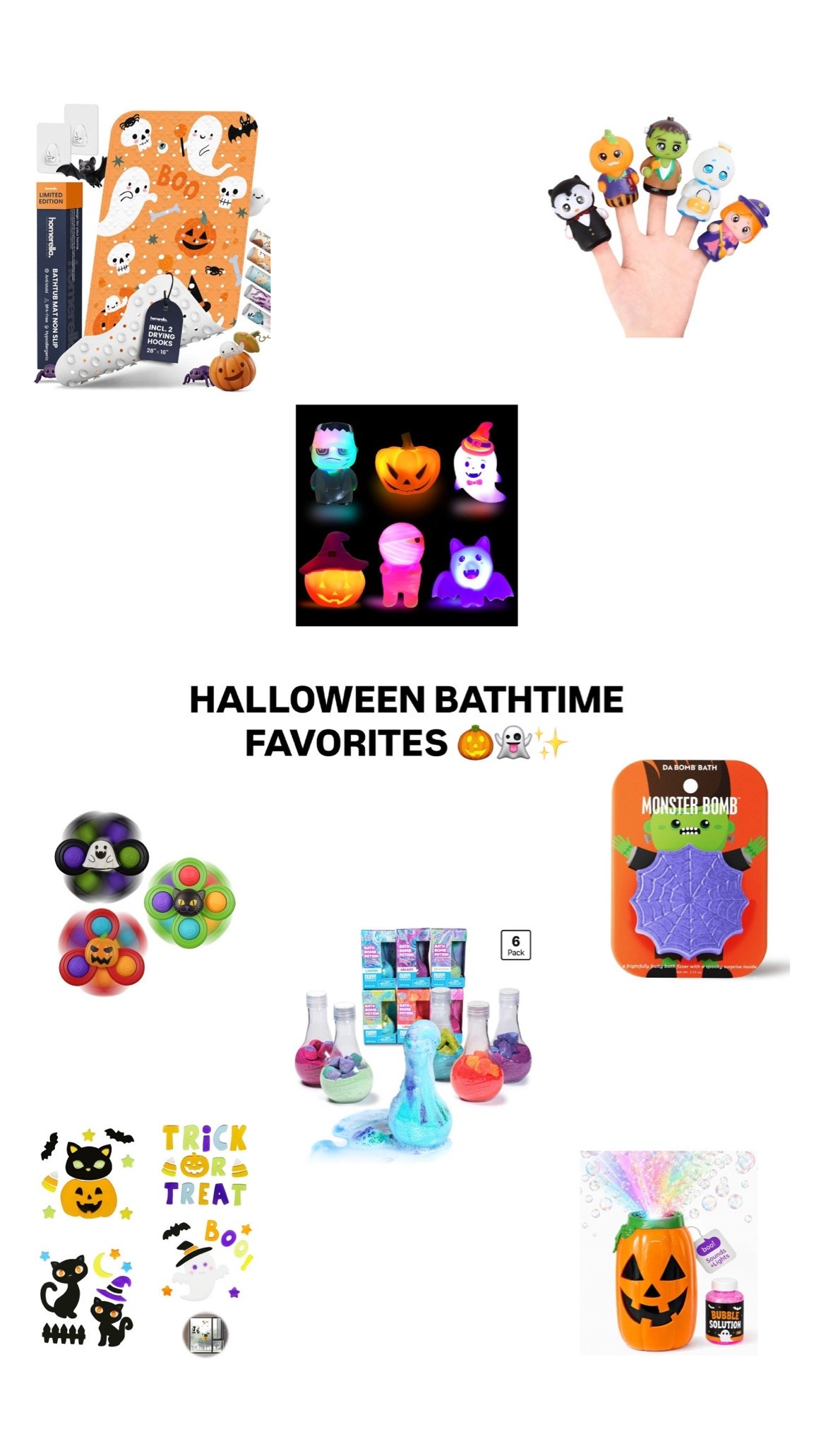 Bath toys to make a halloween themed bath for your kids 🎃👻✨

#LTKmomlife #LTKSeasonal #LTKKids