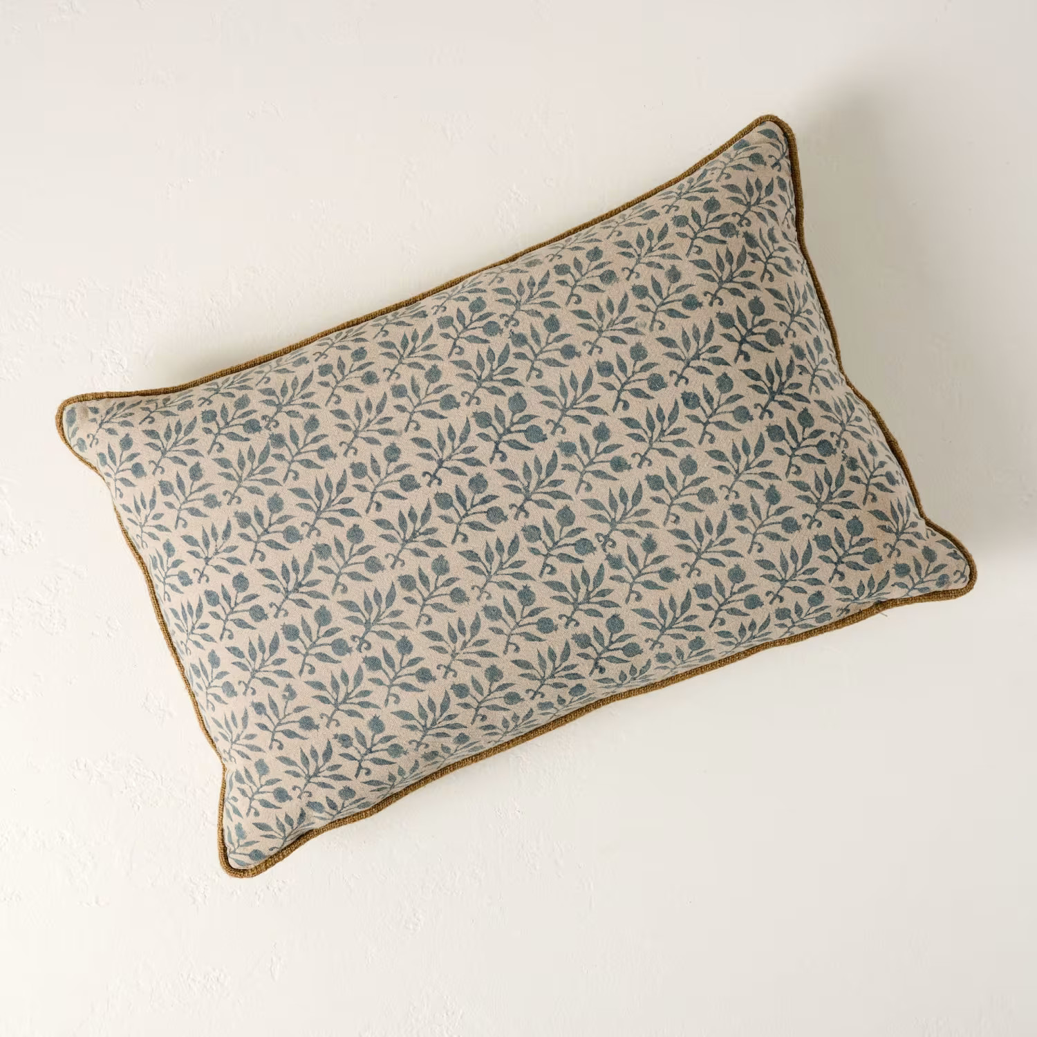 Lucie Floral Printed Lumbar Pillow | Magnolia