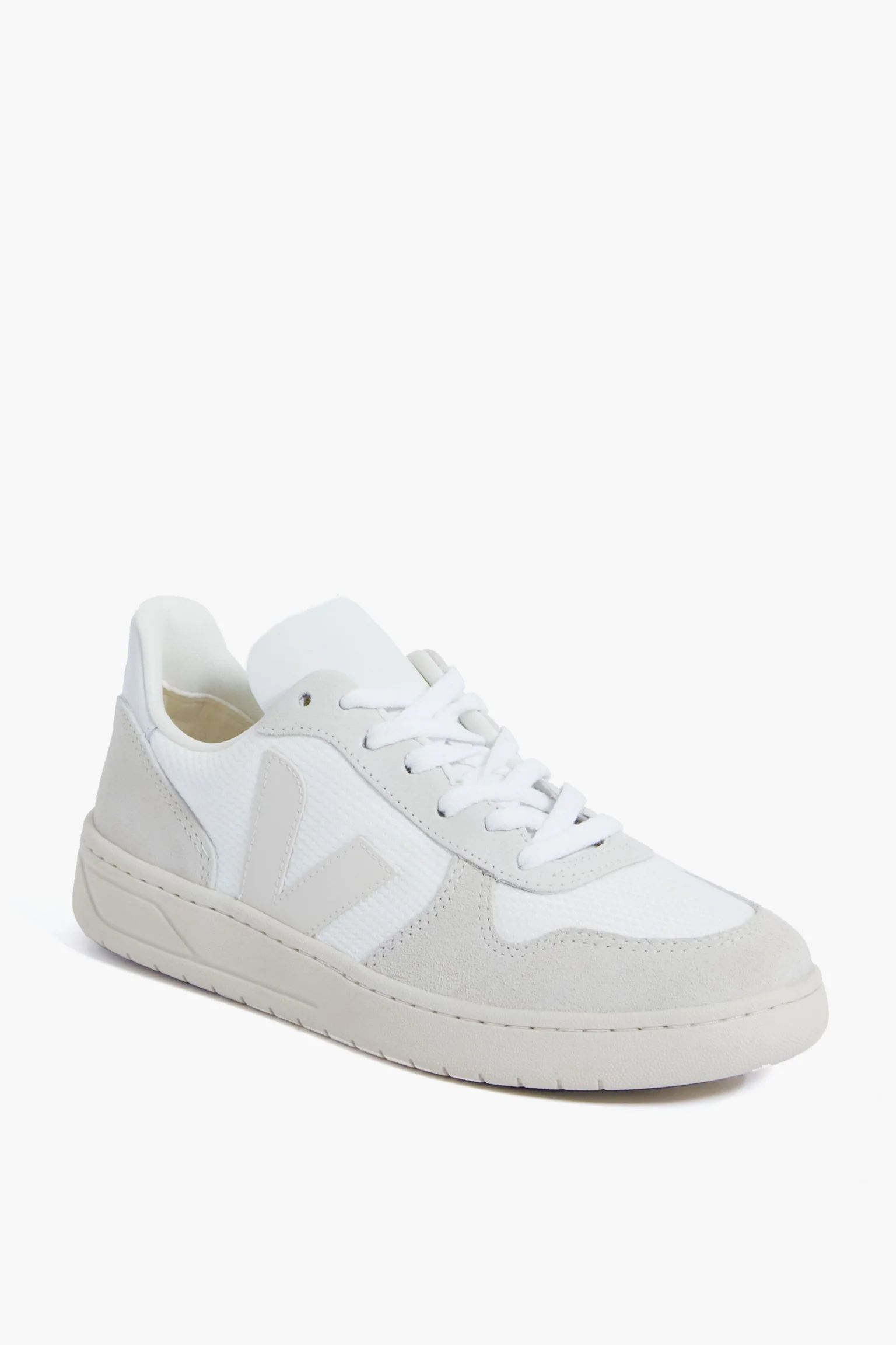 White Natural Pierre V-10 Sneakers | Tuckernuck (US)