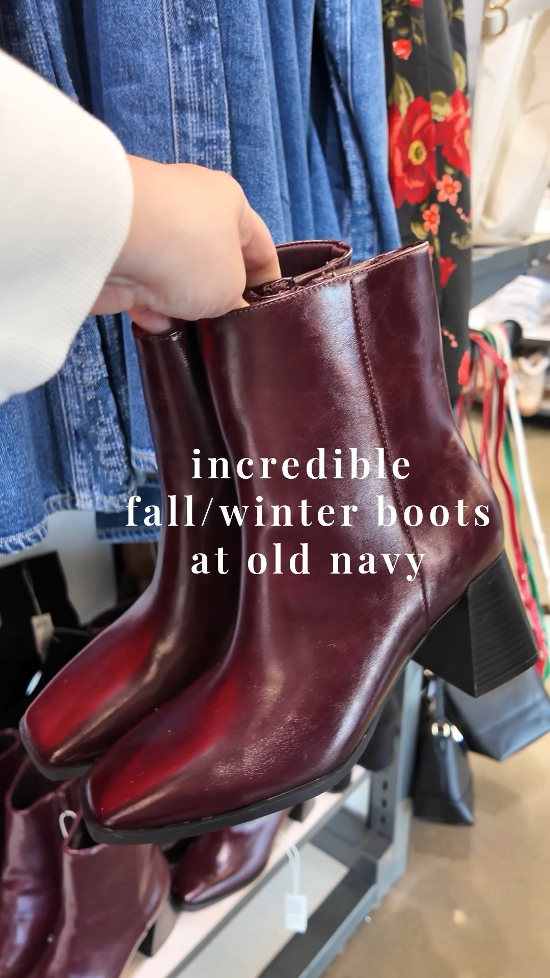 these deep oxblood boots literally made me gasp! these are three beautiful and affordable fall/winter boot options that feel MUCH higher end than their price tag! 

#LTKShoeCrush #LTKFindsUnder50 #LTKmomlife