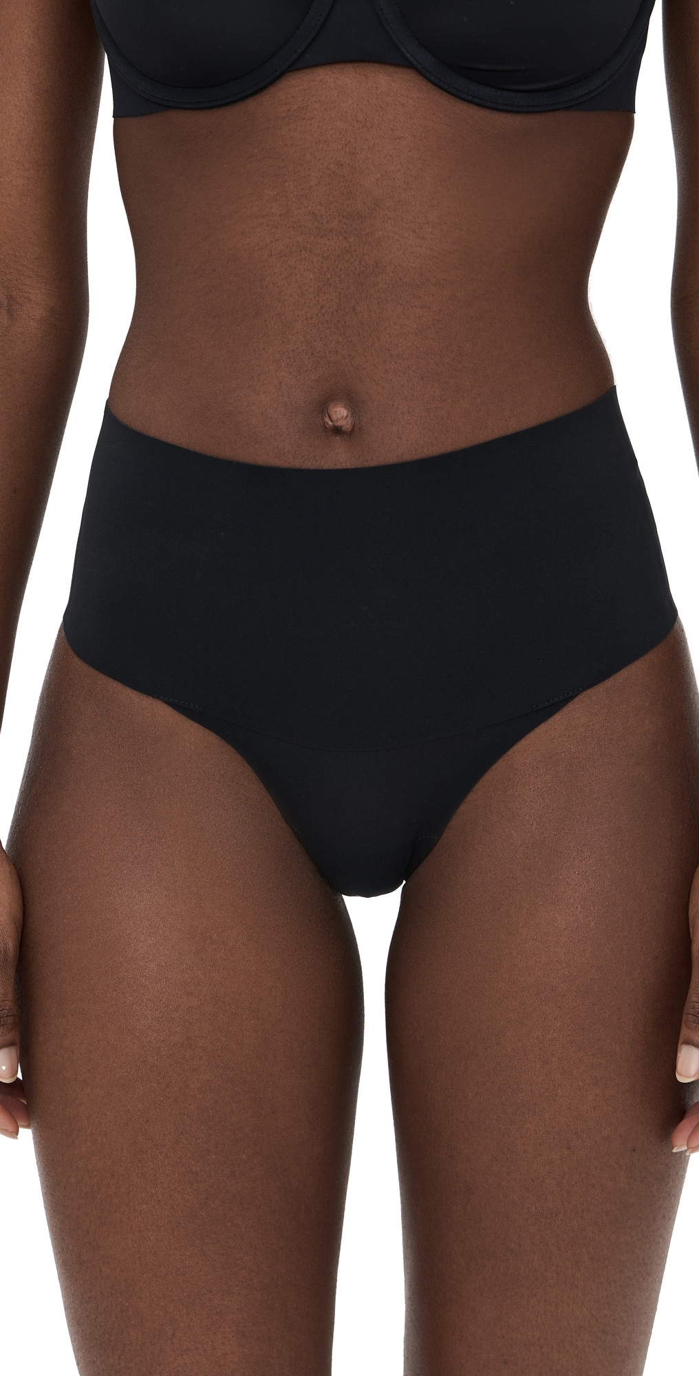 SPANX Tanga Panties Very Black 1X | Shopbop