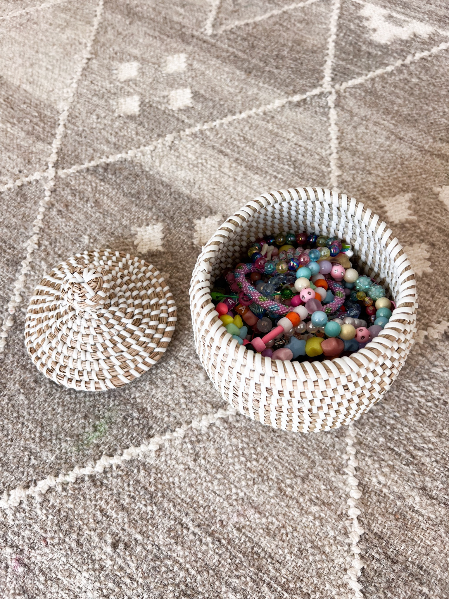 This tiny La Jolla baskets are great for the bathroom vanity or a kid’s bedroom! Cutest storage basket and it’s on sale 🙌🏻

#LTKsalealert #LTKhome #LTKfindsunder50