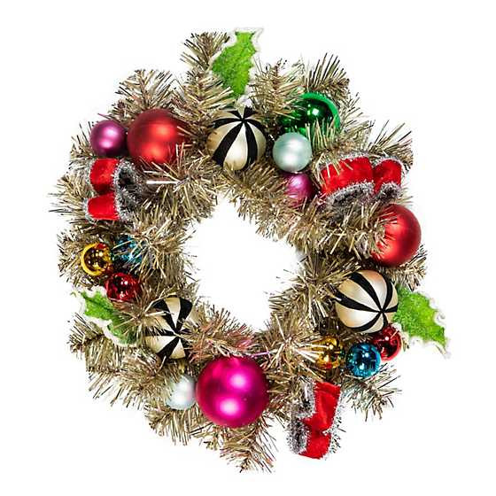 Granny Kitsch Mini Wreath | MacKenzie-Childs