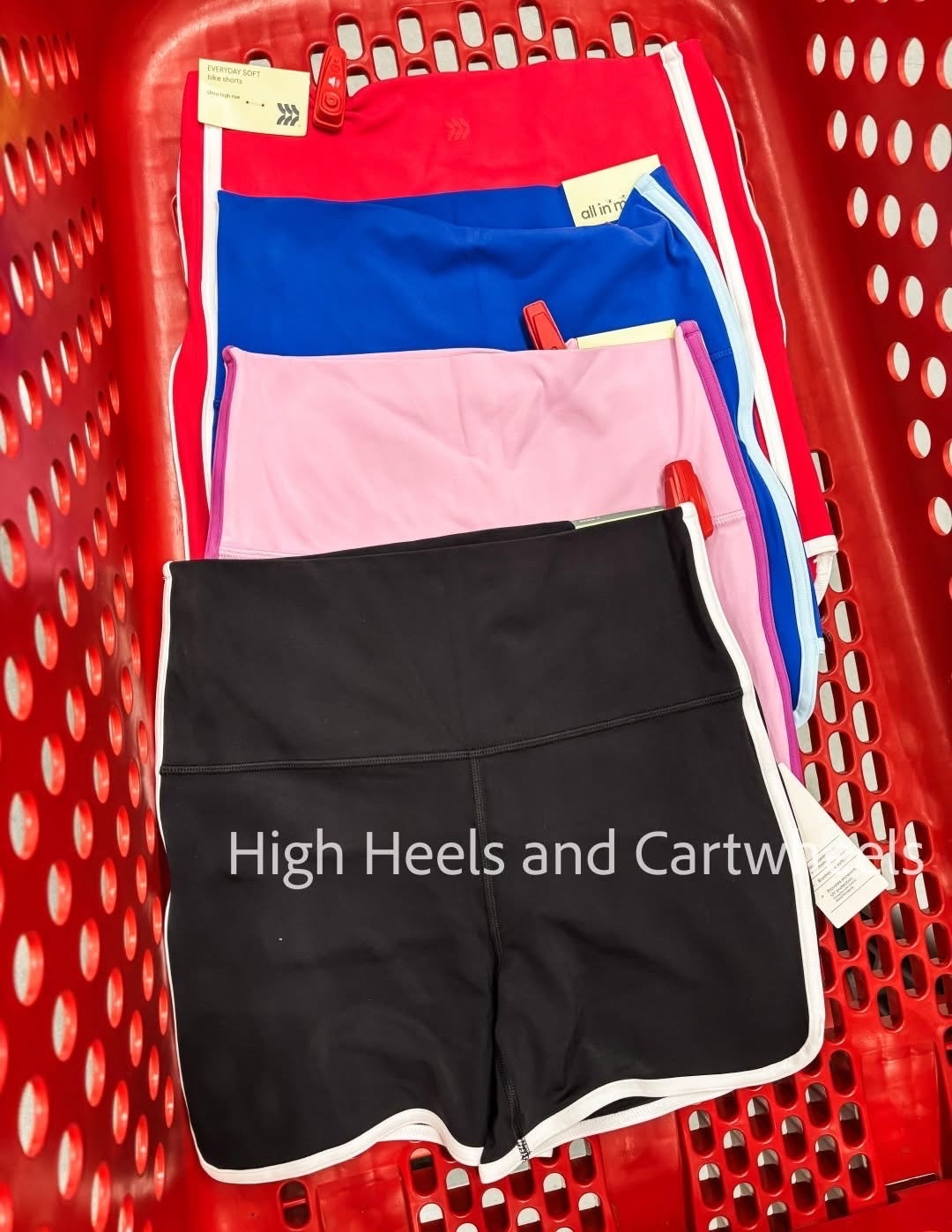 These top-rated bike shorts are a must-have!! 😍 They come in so many fun colors and you can't beat the price. We recommend sizing up.