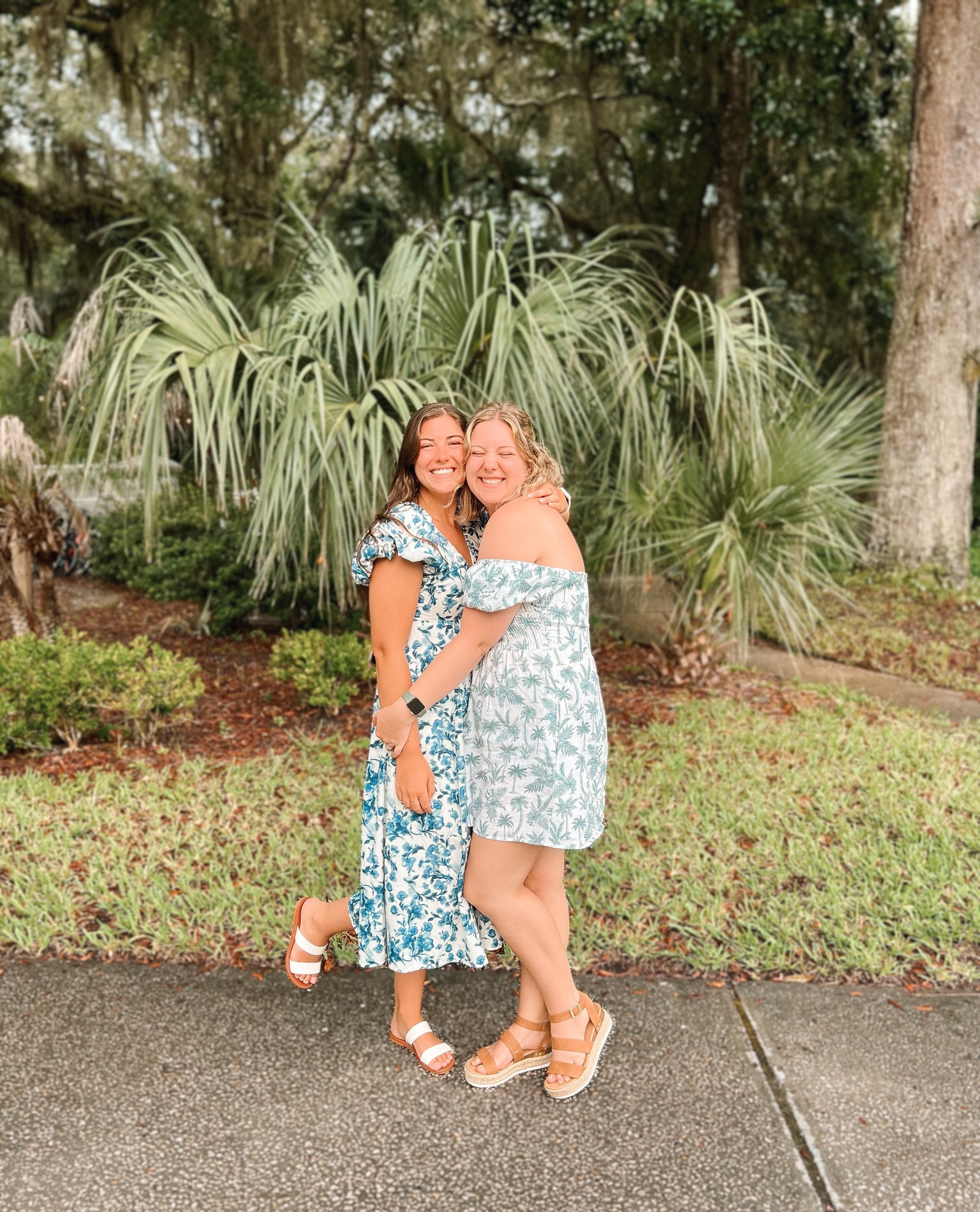 Celebrated turning 27 with my twin sister tonight 🤍 beach outfit, blue dress, midi dress, mini dress, show me your mumu, Abercrombie, Florida fashion, beach vacation, sarahlong.co sarahcatherinelong 

#LTKSeasonal #LTKFind #LTKwedding