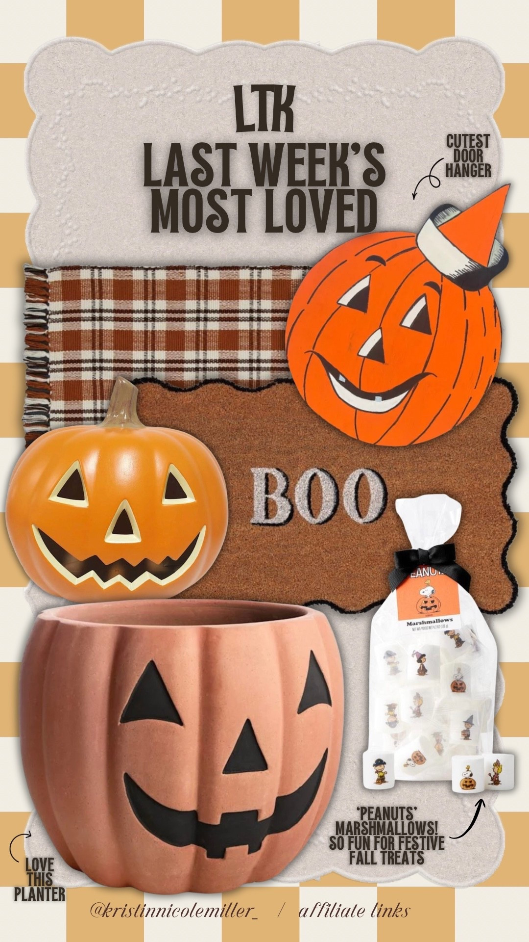 Last week’s most loved on LTK! 

Bestsellers fall autumn orange jack o lantern outdoor indoor decor decorations

#LTKSeasonal #LTKHome #LTKdayinmylife