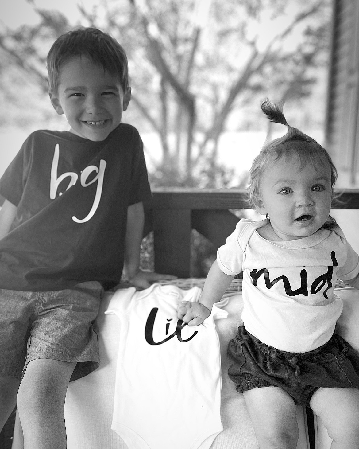 Baby #3 announcement! 
Ordered these big, mid, & lil sibling shirts from Etsy! 

#LTKFamily #LTKKids #LTKBaby