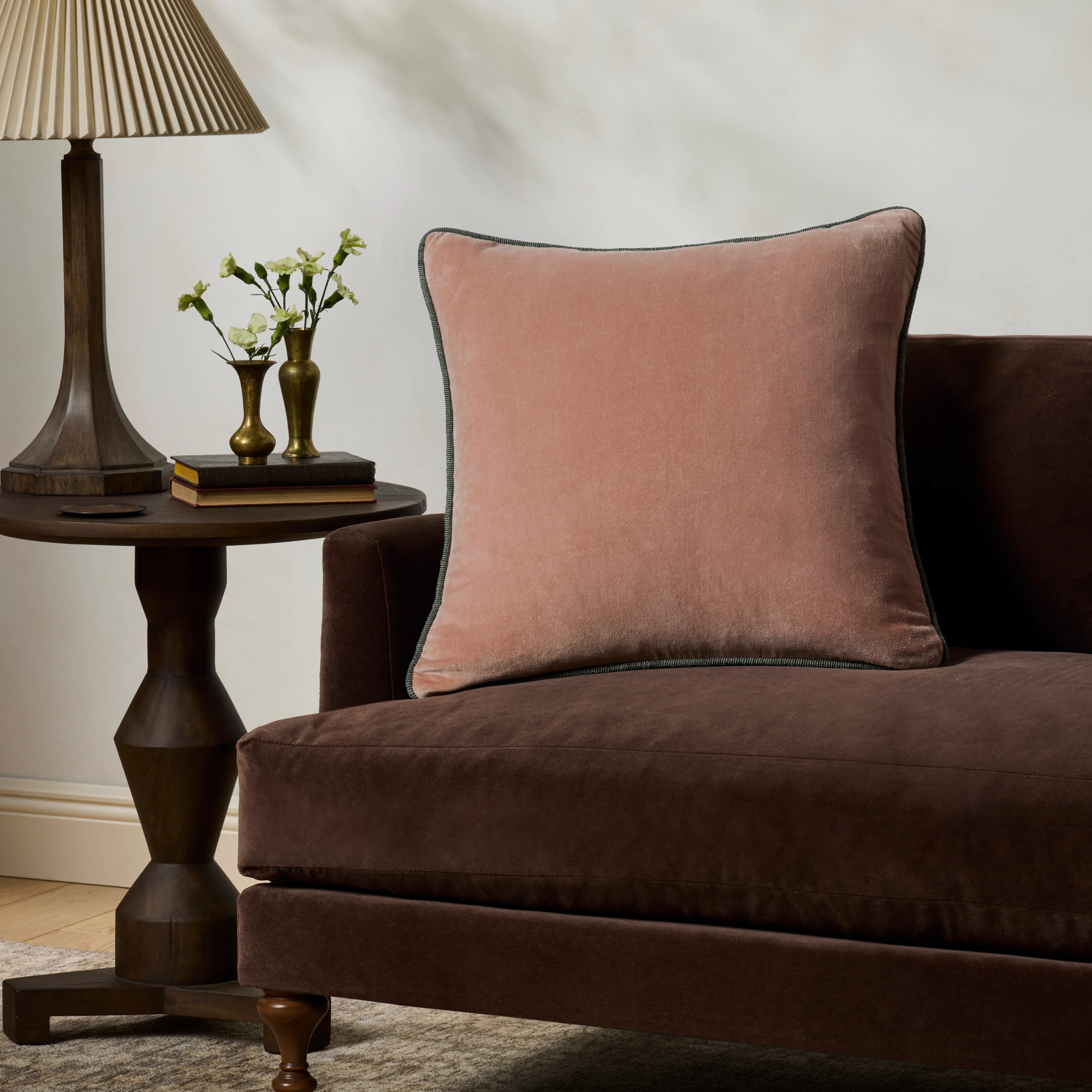 Chris Loves Julia x Loloi-Liza Pillow-PCJ-0020-Pink | Rugs Direct
