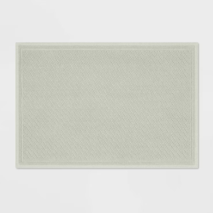 21"x30" Performance Solid Cotton Bath Mat - Threshold™ | Target