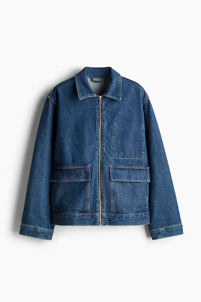 H & M - Denim jacket - Blue | H&M (UK, MY, IN, SG, PH, TW, HK)
