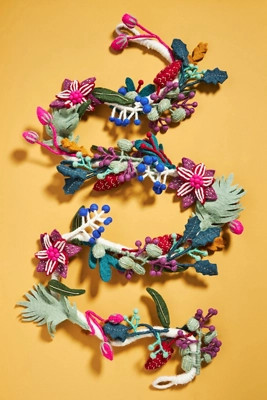 Asta Wool Garland | Anthropologie (US)