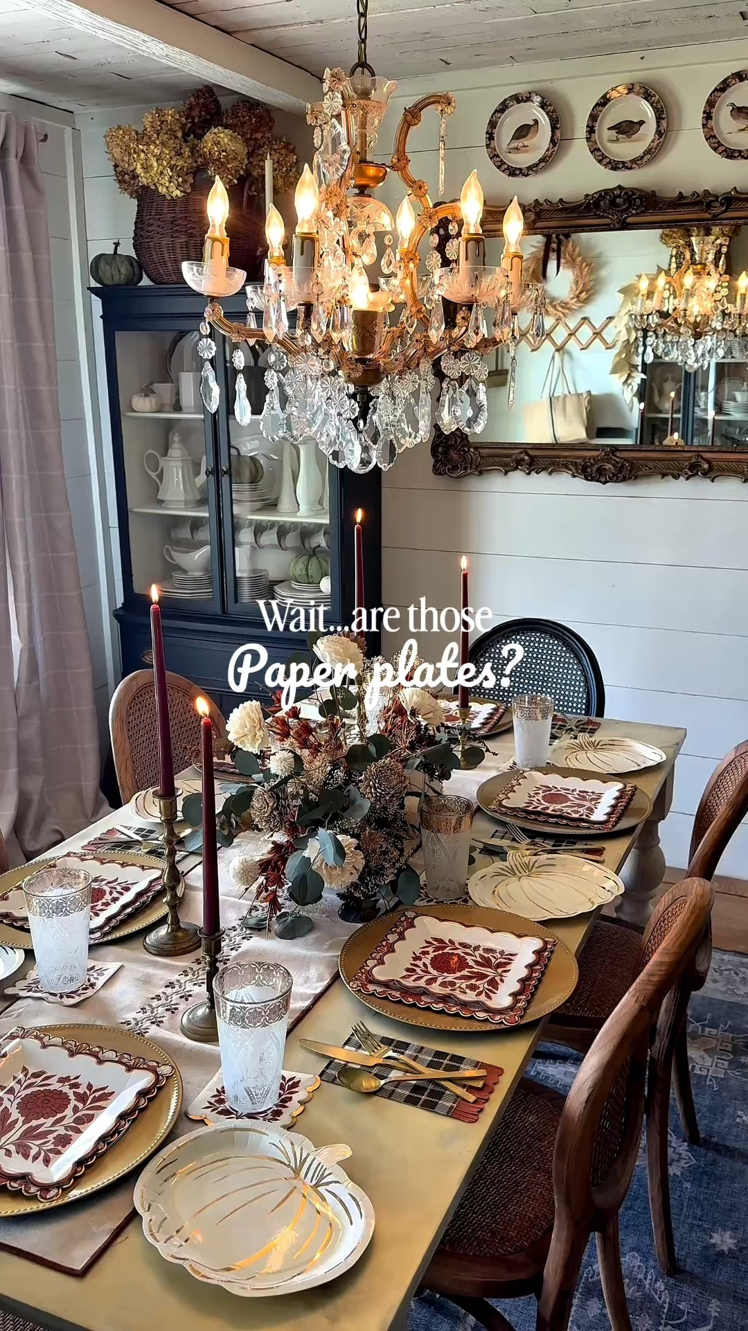 The prettiest plates you’ll NEVER have to wash!!! 🙌🤎

#LTKHome #LTKSeasonal