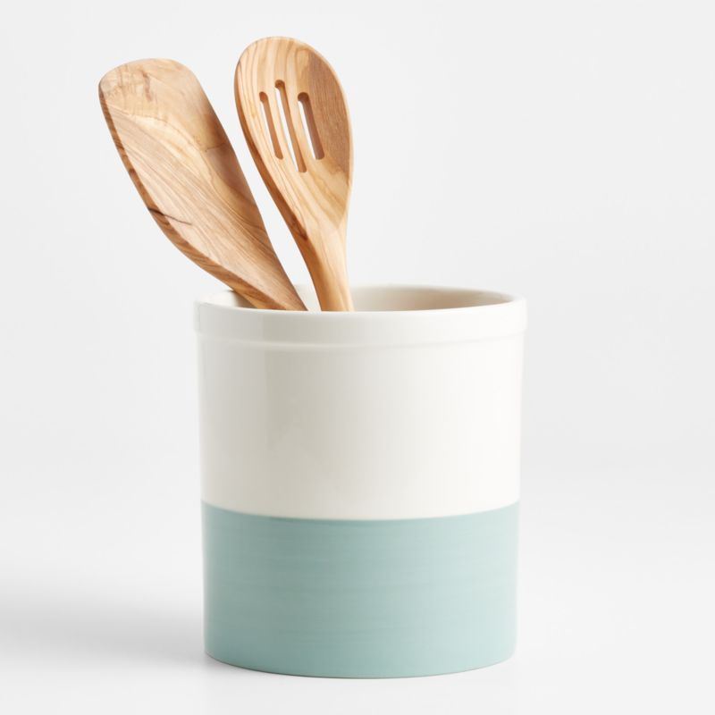 Maeve Dipped Utensil Holder + Reviews | Crate & Barrel | Crate & Barrel