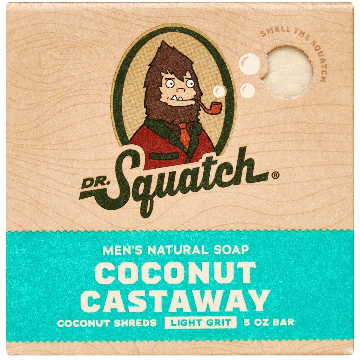 DR. SQUATCH Men's All Natural Bar Soap - Coconut Castaway - 5oz | Target