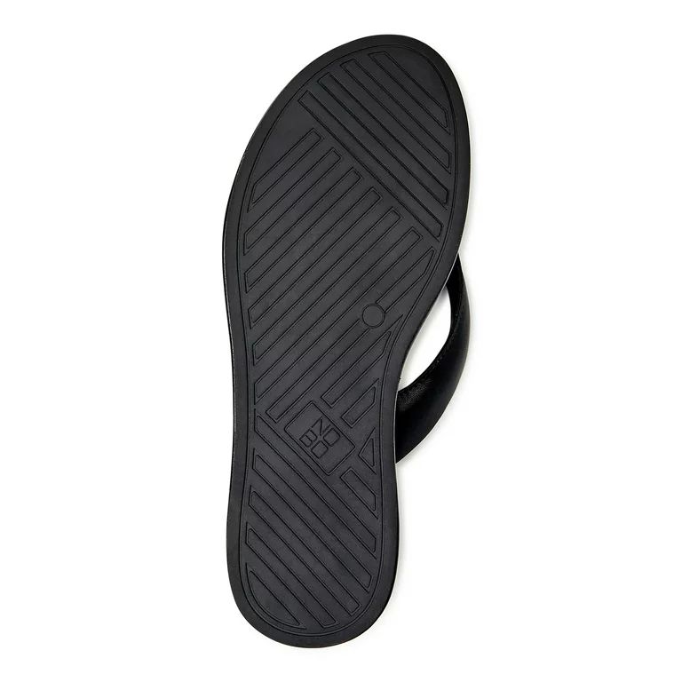 No Boundaries Women's Wedge Flip Flop Sandals | Walmart (US)