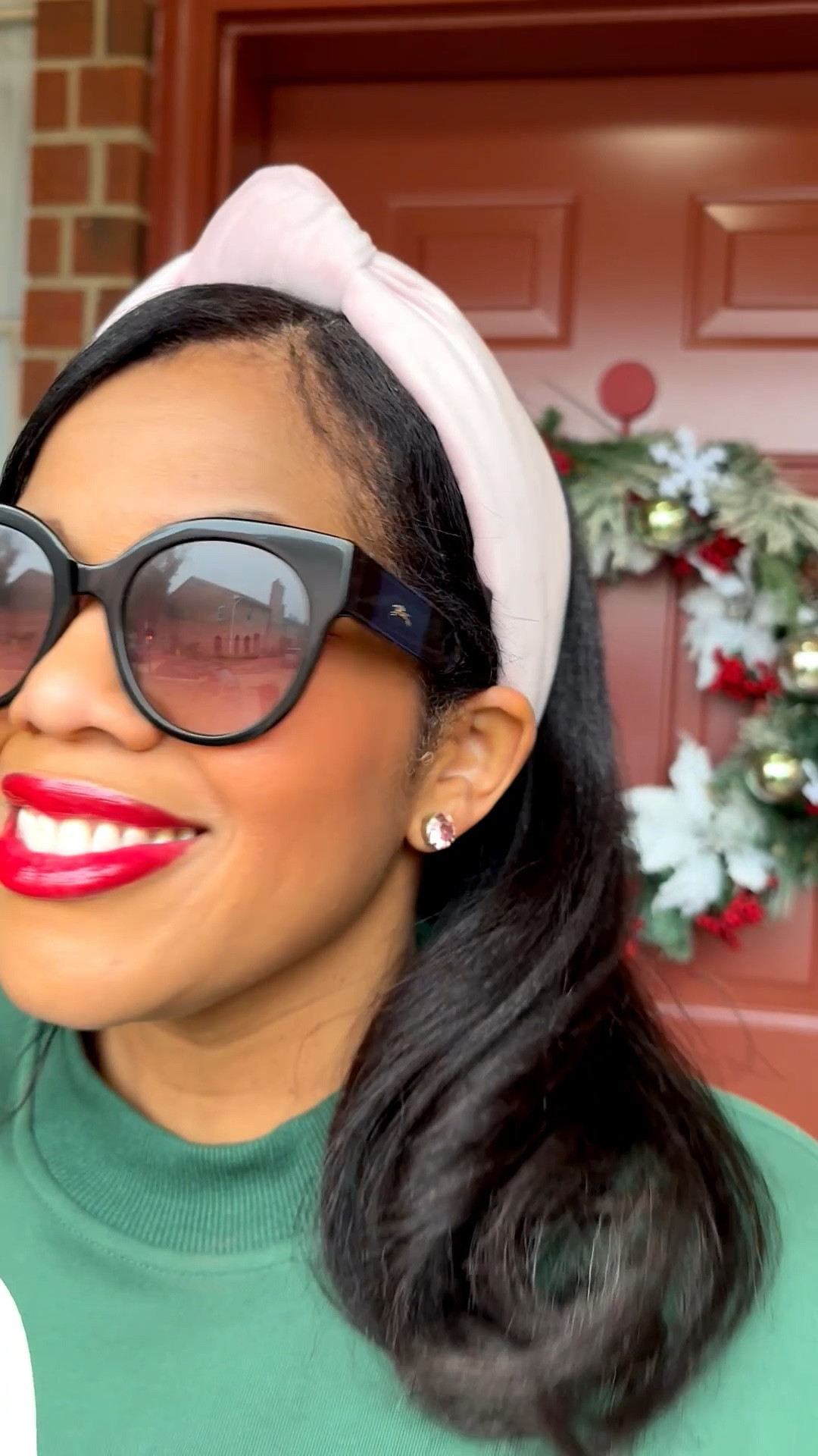 Pretty in pink ok this fabulous combo of a lowly headband and classic earrings 

#LTKHoliday #LTKGiftGuide #LTKFindsUnder100