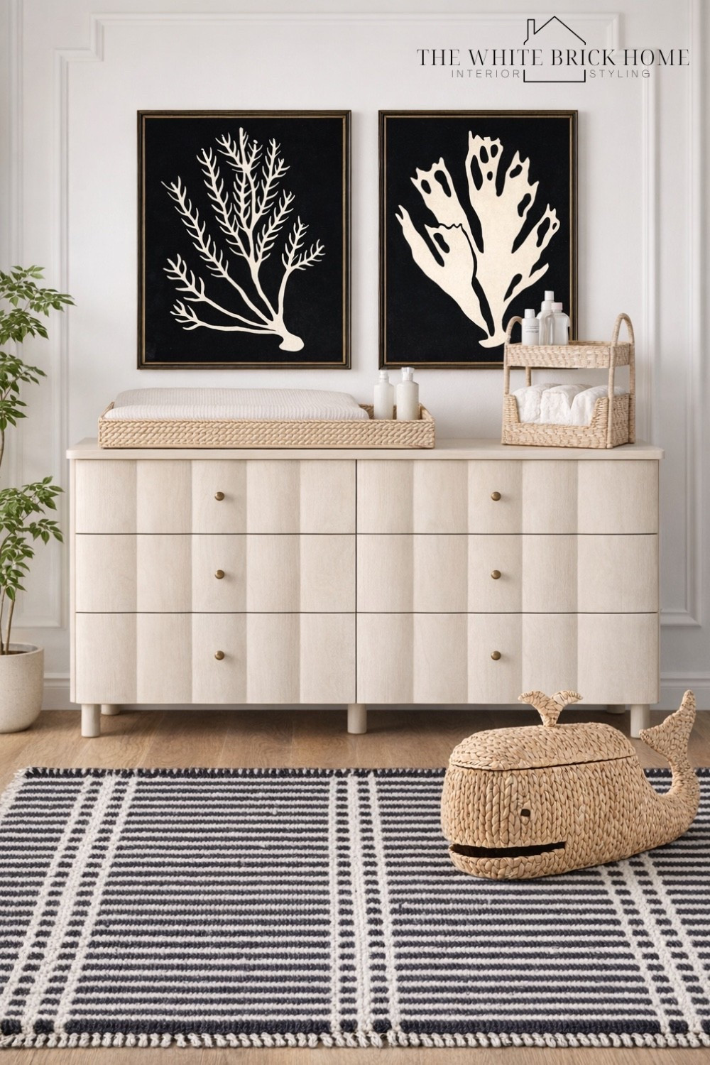 A charming coastal moment that proves coastal design doesn’t need to be blue - layering soft neutrals, natural textures lax and playful details for a timeless coastal nursery. 
🖤🖤
Nursery, nursery design, nursery storage, nursery decor, gender neutral nursery, nursery rug, area rug, nursery dresser, nursery wall art, nursery decor, nursery ideas, nursery wall art, nursery decor ideas, nursery theme, nursery basket, coastal nursery wall art, whale nursery, nursery black and white, modern coastal nursery, under the sea nursery, nursery decor, home decor, baby, gender neutral nursery, wayfair, pottery barn, Serena and lily, crate and barrel 


#LTKBaby #LTKHome #LTKBump