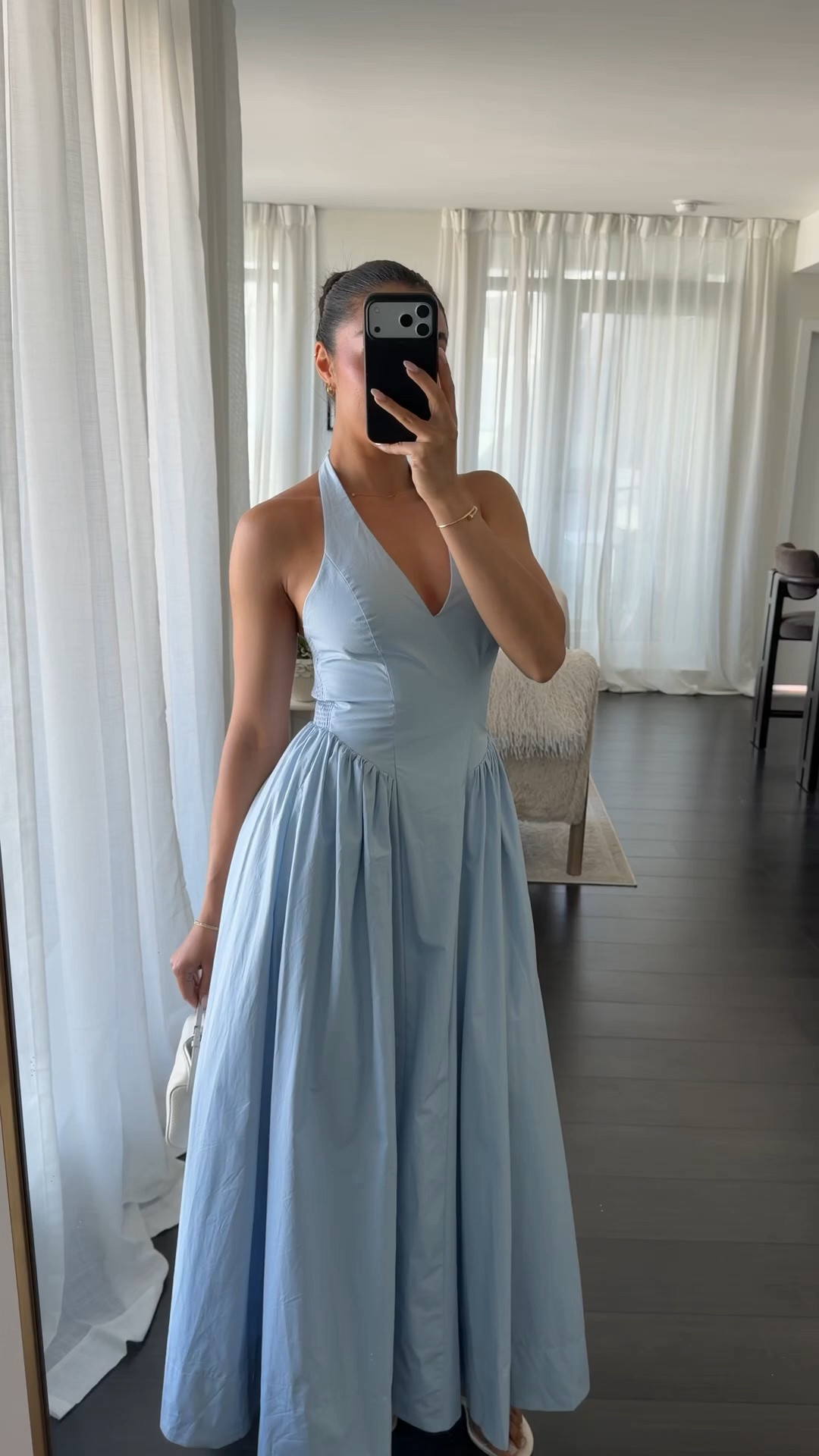 Blue summer maxi dress 🦋

#LTKsummer #LTKdresses