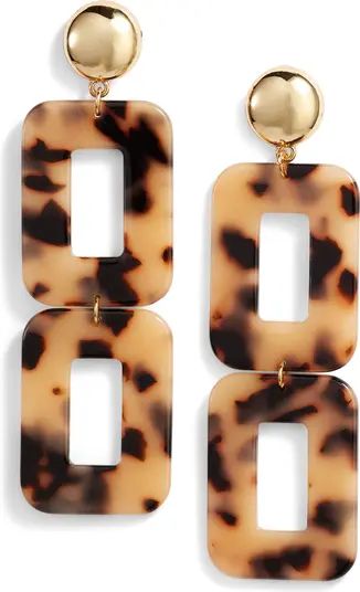 Ettika Rectangle Statement Earrings | Nordstrom | Nordstrom