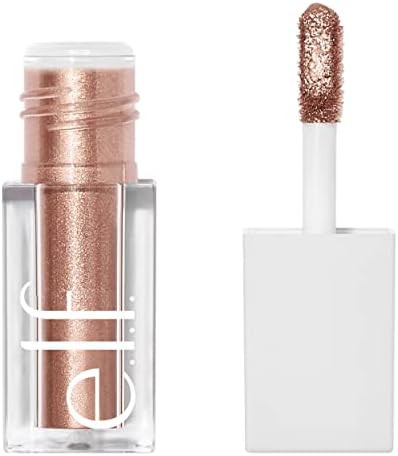 e.l.f. Liquid Metallic Eyeshadow, Quick-Drying, Long-Lasting, Gel-Based Formula For One-Swipe Pig... | Amazon (US)