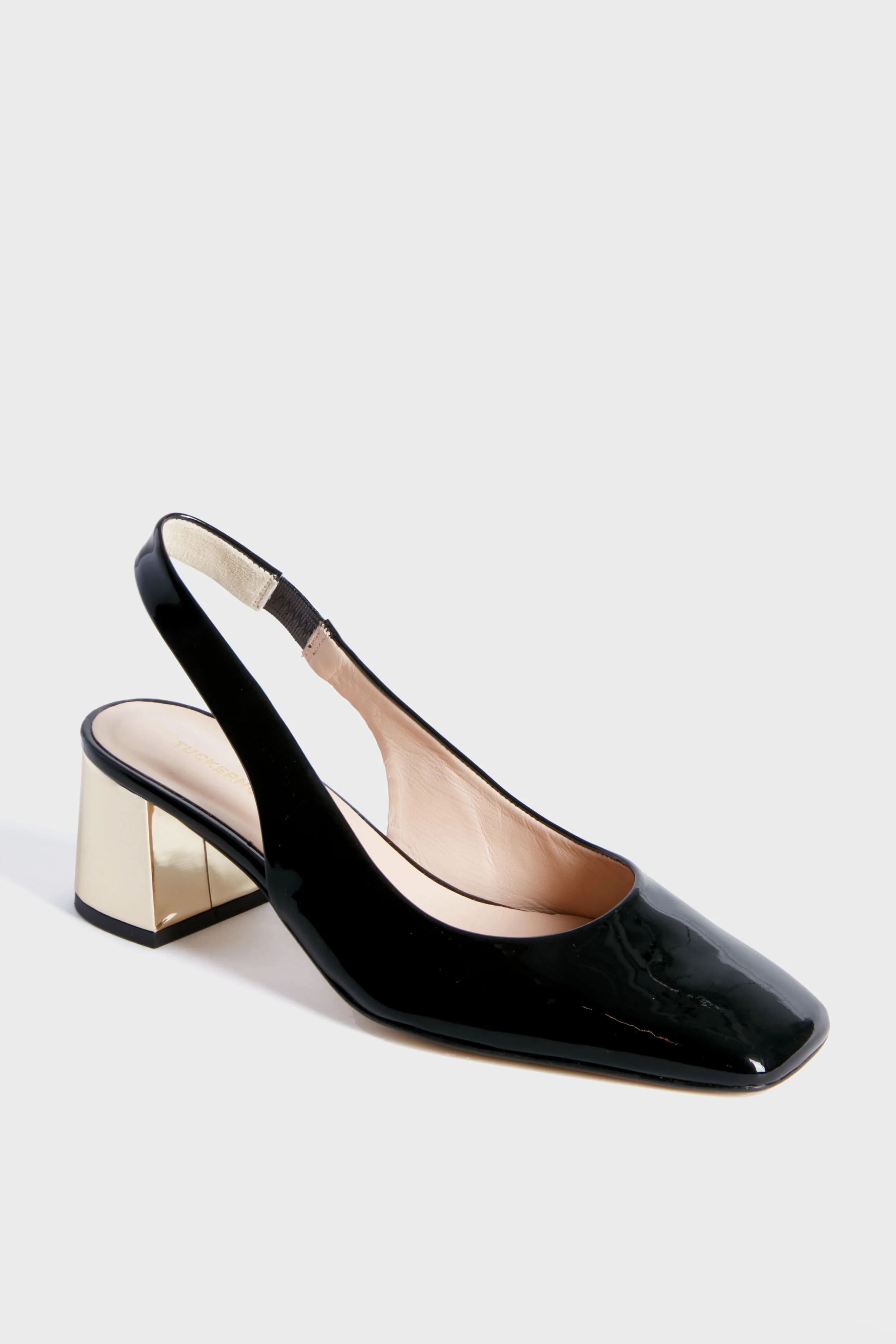 Black Patent Sienna Heels | Tuckernuck (US)