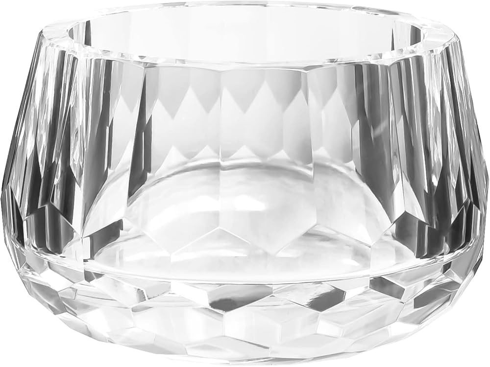 Crystal Candy Dish Tiny Hand-Cut Small Decorative Bowl H2.4 x W3.2 for Home Decor | Amazon (US)